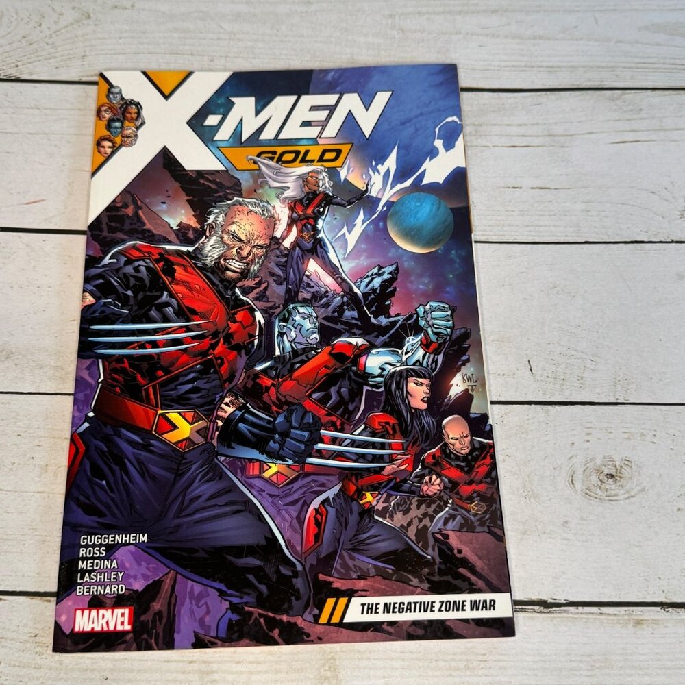 X-Men Gold The Negative Zone War Marvel TPB 2018 Guggenheim Ross Lashley